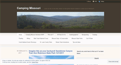 Desktop Screenshot of campingmissouri.org